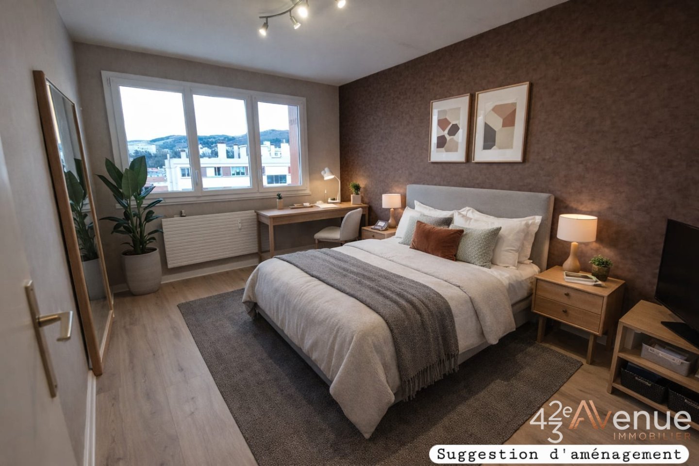 APPARTEMENT T4 A VENDRE - ST ETIENNE BELLEVUE - 67.78 m2 - 95�000�&euro;