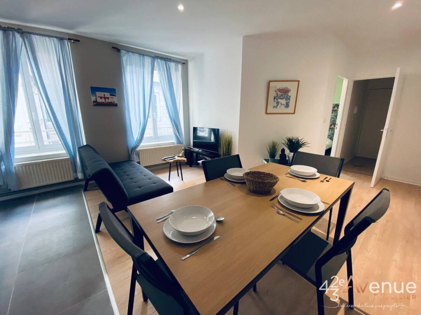 APPARTEMENT T4 A VENDRE - ST ETIENNE CENTRE VILLE - 75.35 m2 - 123000€