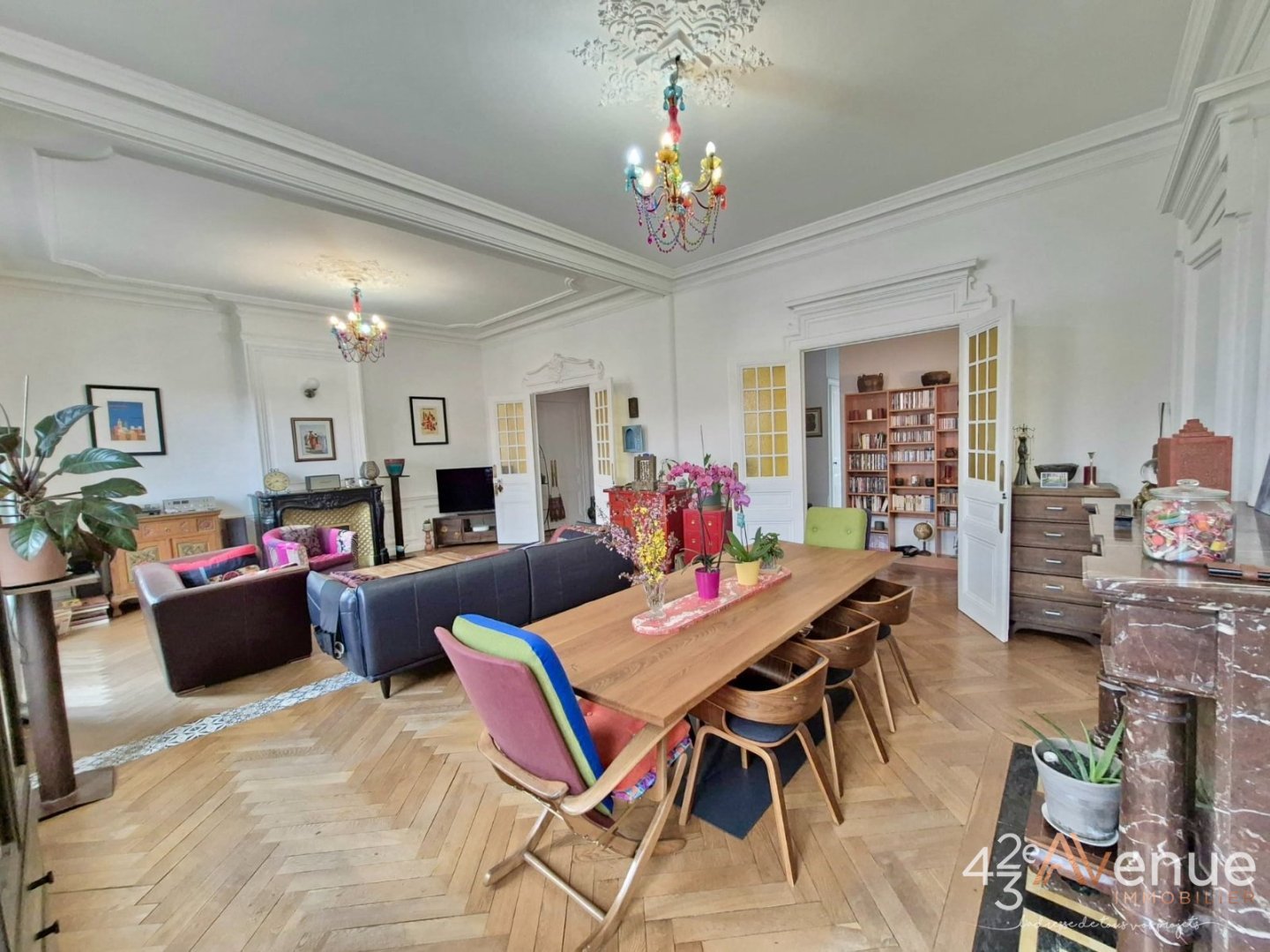 Appartement haussmanien de 156m², F5