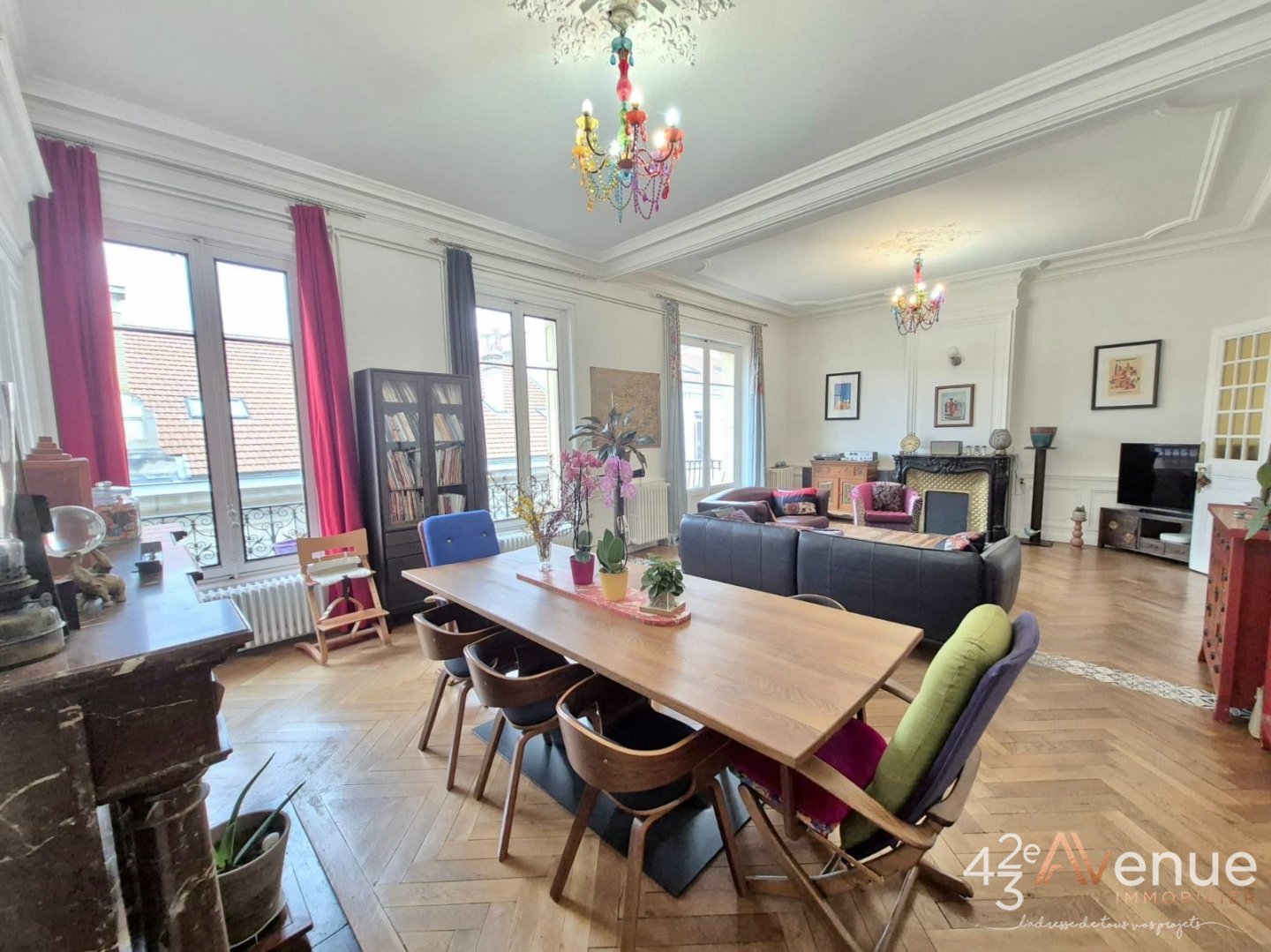 Appartement haussmanien de 156m², F5