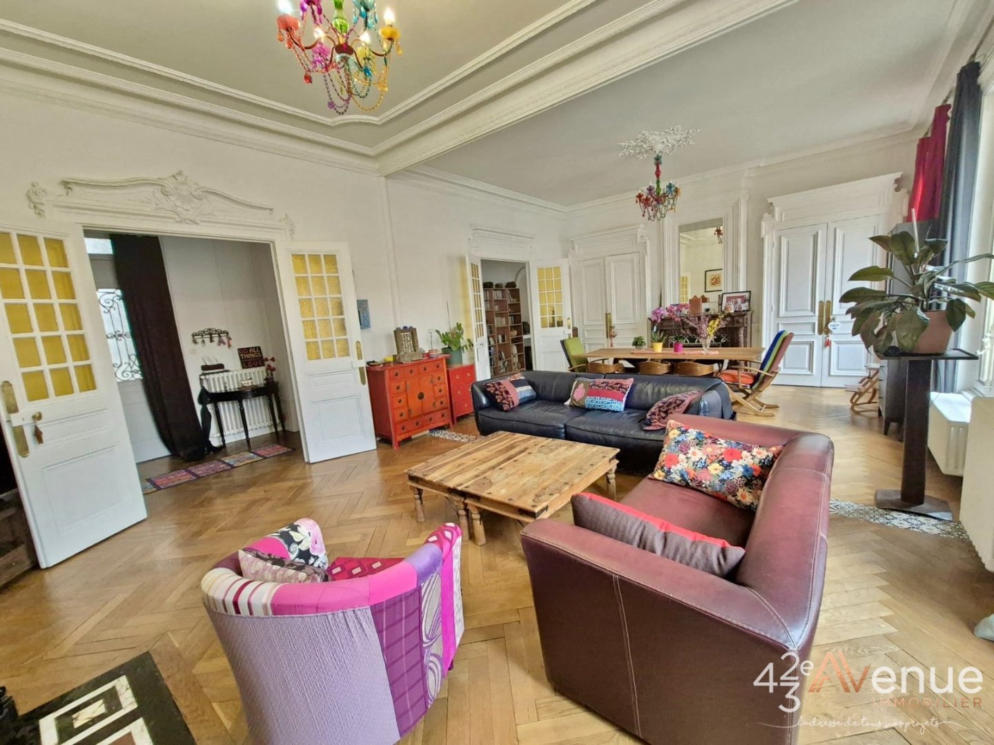 Appartement haussmanien de 156m², F5