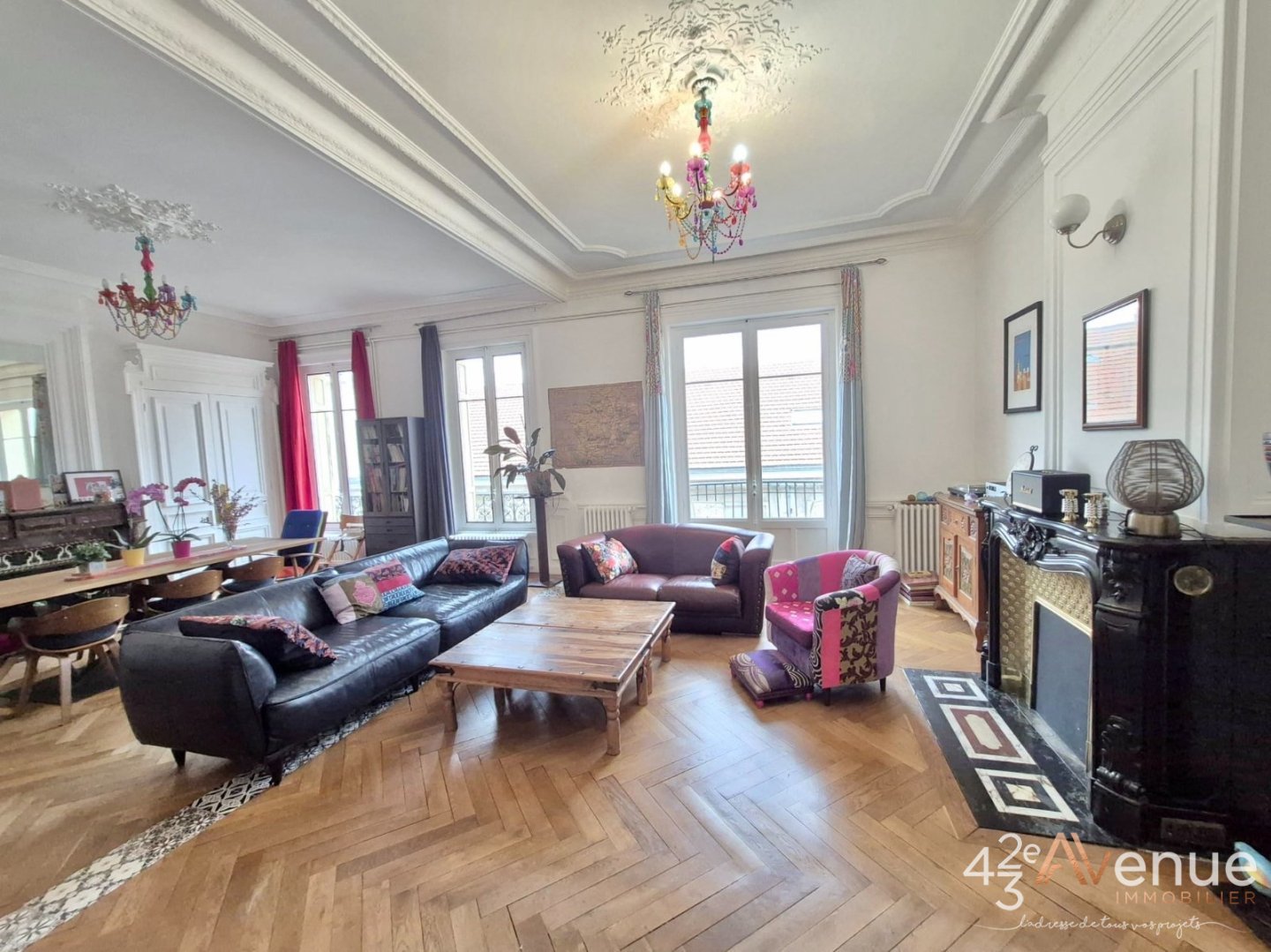 Appartement haussmanien de 156m², F5