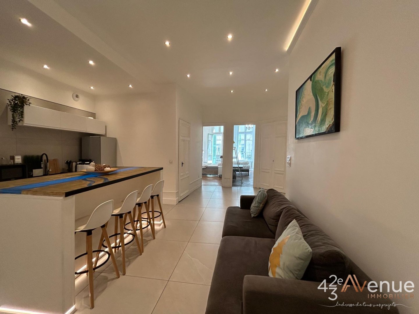 Appartement coup de coeur rnov Centre Ville A VENDRE - ST ETIENNE CENTRE VILLE - 133.78 m2 - 195000€