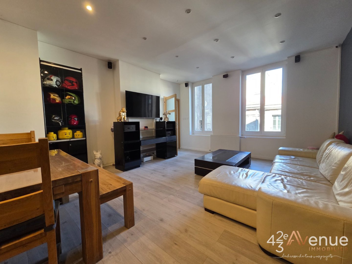 APPARTEMENT T4 - ST ETIENNE CENTRE VILLE - 79 m2 - VENDU