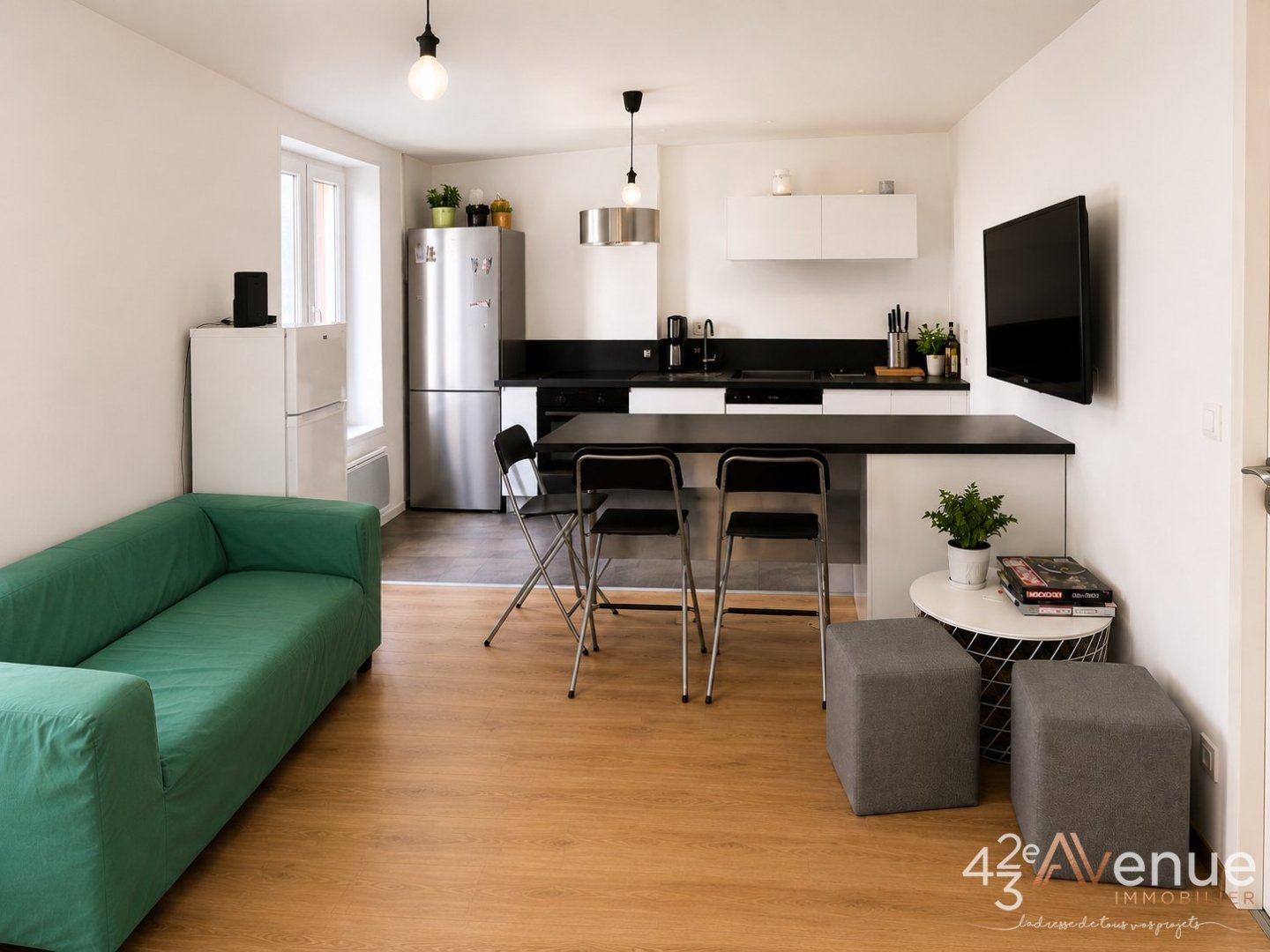 APPARTEMENT T4 A VENDRE - ST ETIENNE CENTRE VILLE - 71.04 m2 - 125 000 &euro;
