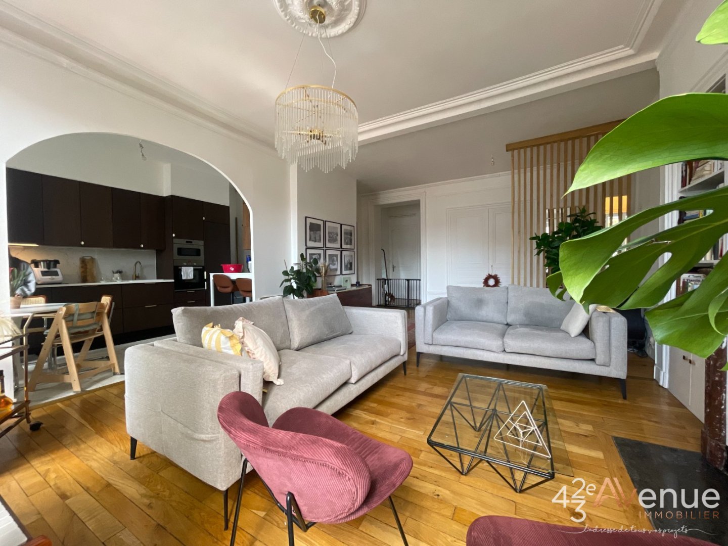 Appartement Haussmannien parfait état Hyper Centre A VENDRE - ST ETIENNE CENTRE VILLE - 131.59 m2 - 190 000 &euro;