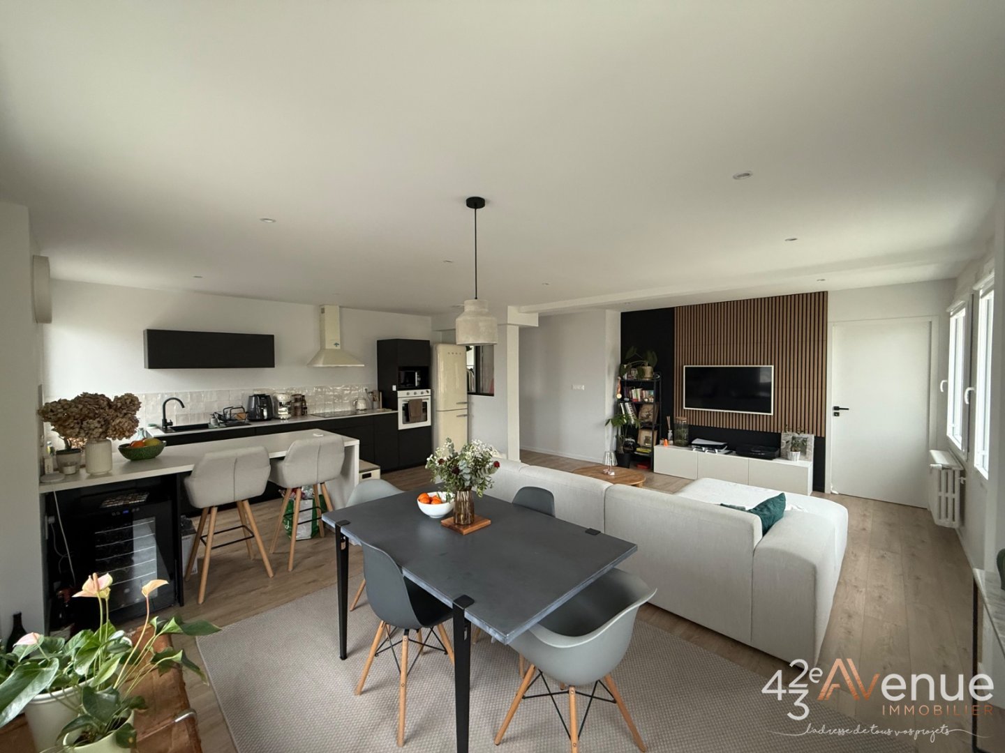 Appartement de type 4, �tage �lev� - ST ETIENNE Chavanelle - 100.59 m2 - 173�000�&euro;