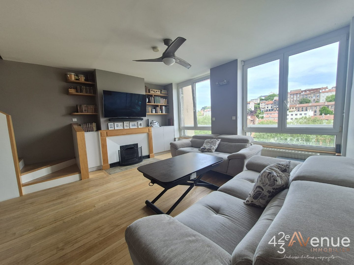 APPARTEMENT T4 A VENDRE - ST ETIENNE COLLINE DES PERES - 132.11 m2 - 165000€