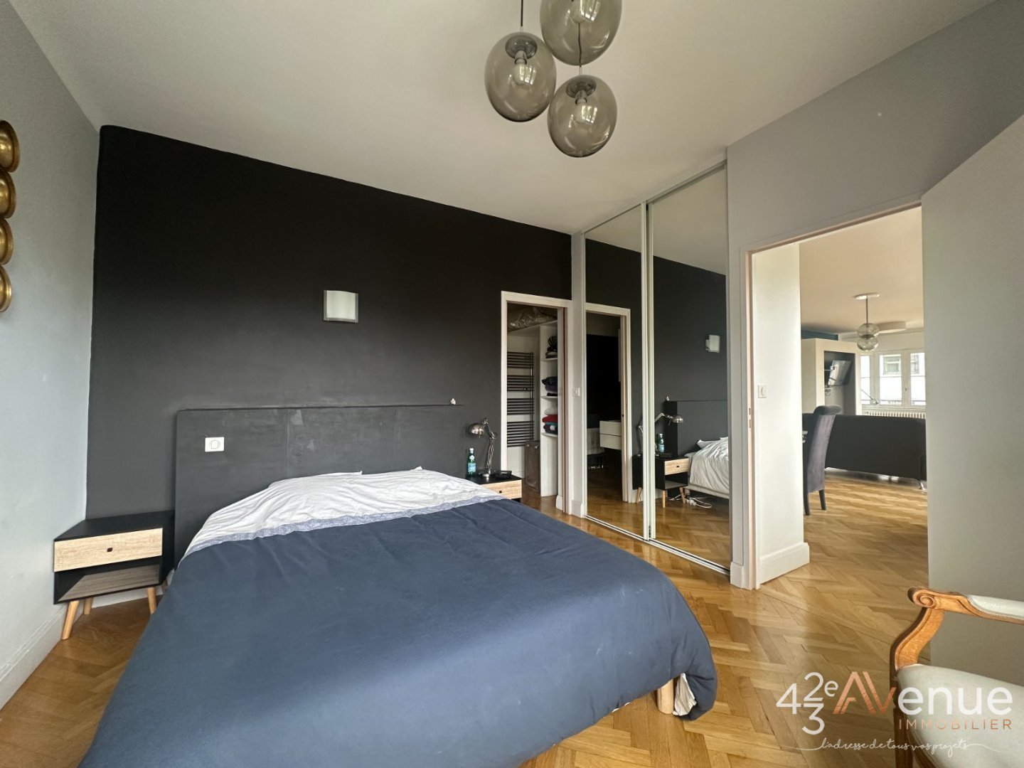 APPARTEMENT T4 - ST ETIENNE entre les écoles Fauriel et Mimard - 106.62 m2 - VENDU