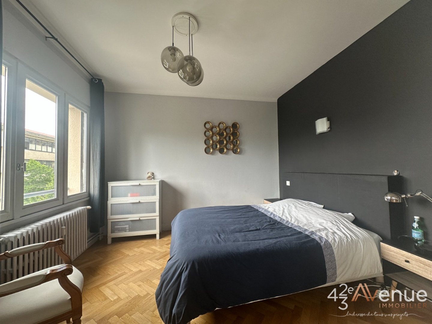 APPARTEMENT T4 - ST ETIENNE entre les écoles Fauriel et Mimard - 106.62 m2 - VENDU