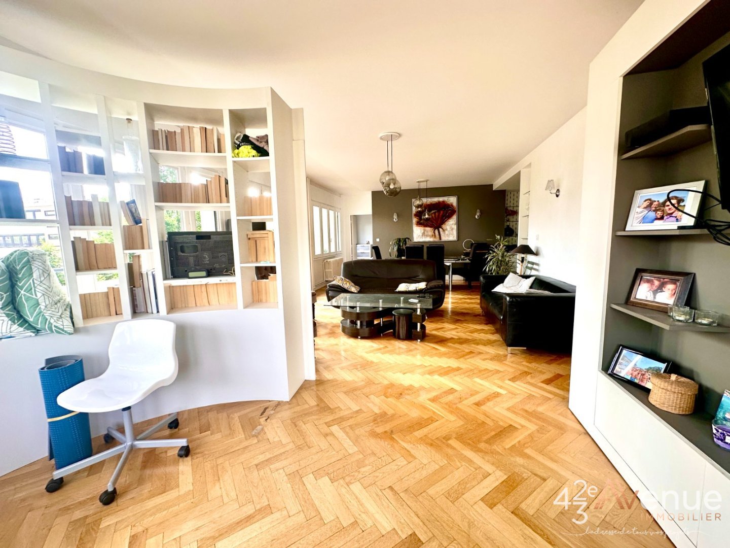 APPARTEMENT T4 - ST ETIENNE entre les écoles Fauriel et Mimard - 106.62 m2 - VENDU