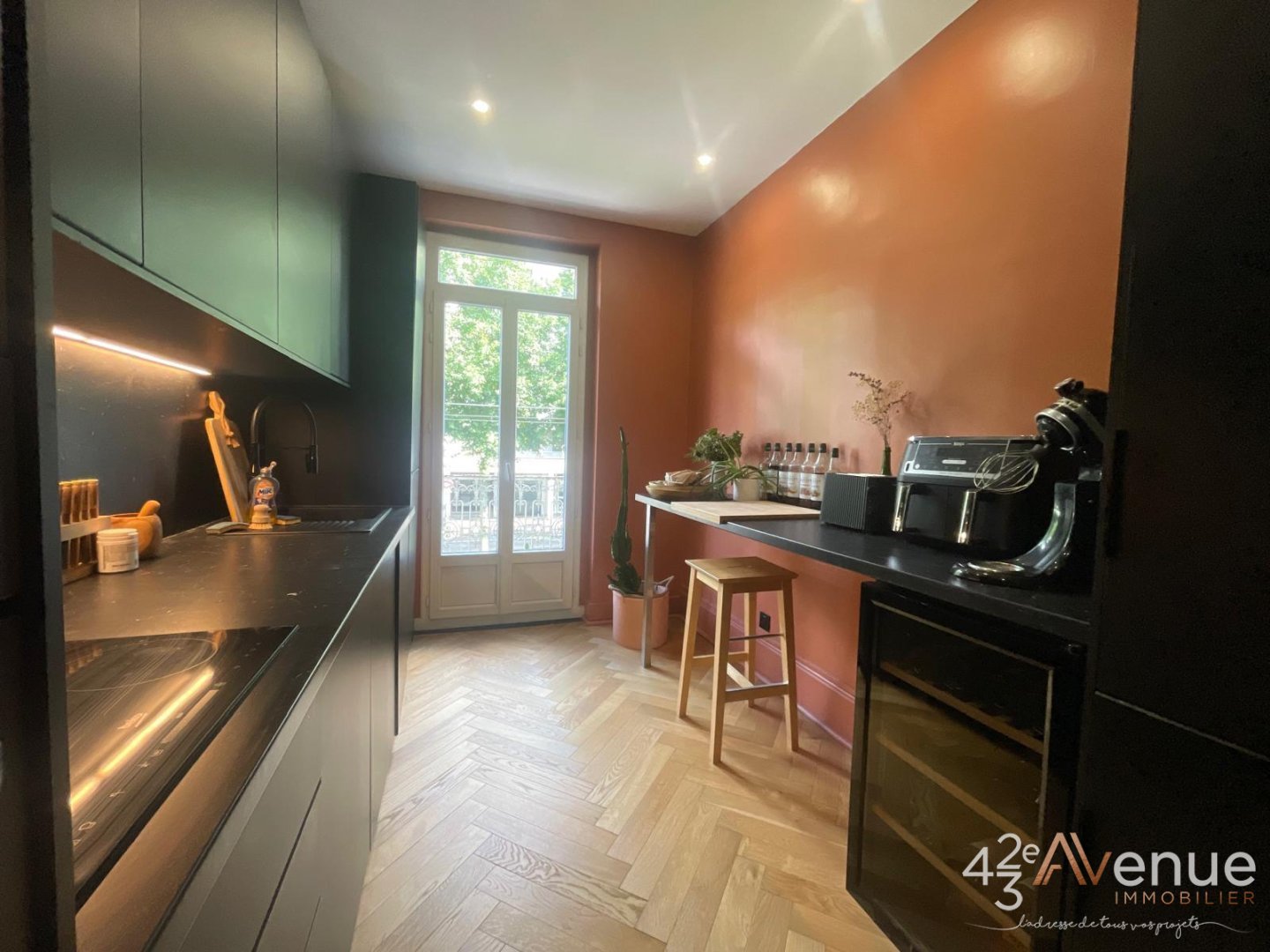 Appartement Haussmannien TYPE 4 avec parking A VENDRE - ST ETIENNE FACULTE   CENTRE DEUX - 92.91 m2 - 159000€