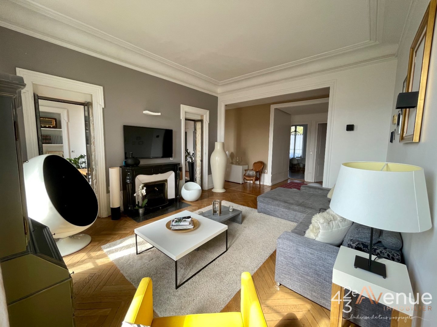 F4 de 146 m2 sur les hauteurs d Albert Thomas A VENDRE - ST ETIENNE Hauteur de la place Albert Thomas - 147.37 m2 - 230 000 €