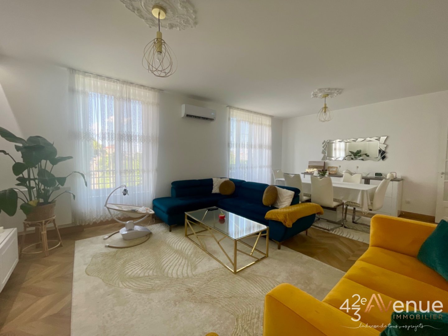 Appartement coup de coeur rnov balcon garage - ST ETIENNE JACQUARD - 102 m2 - 164000€