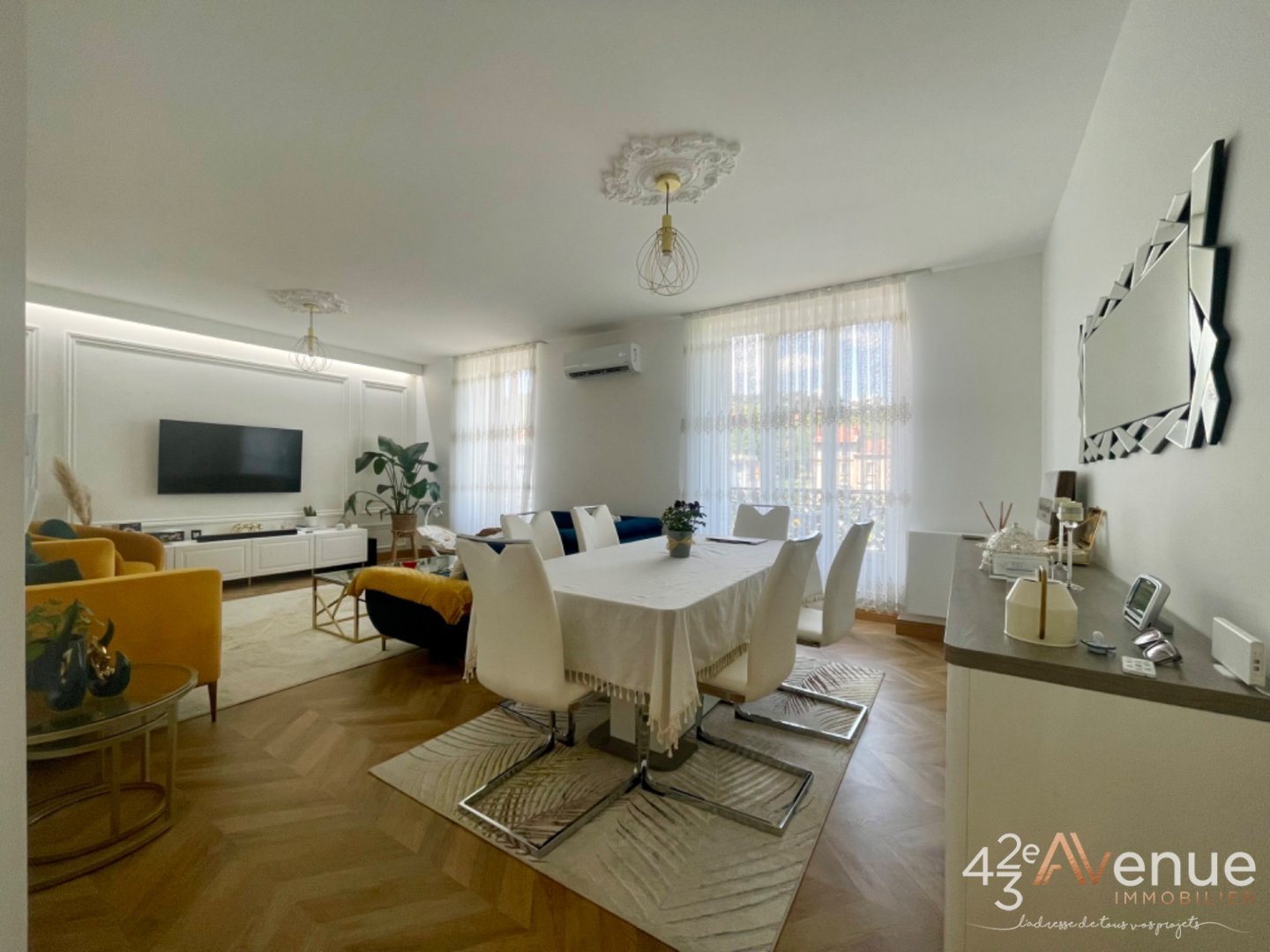 Appartement coup de coeur rnov balcon garage - ST ETIENNE JACQUARD - 102 m2 - 164000€