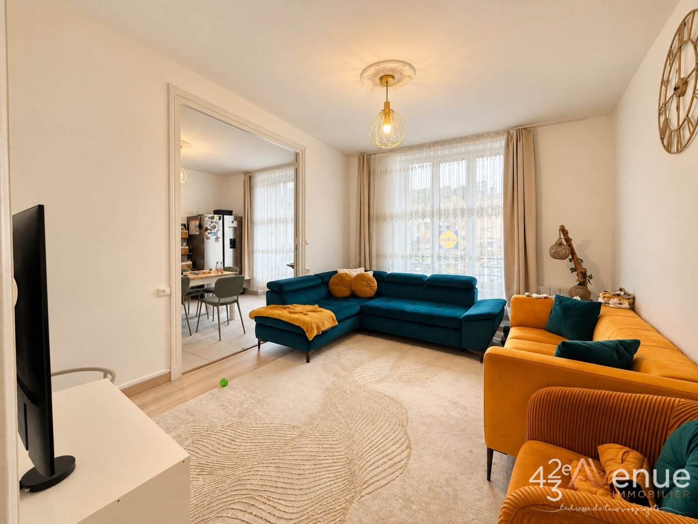 APPARTEMENT T4 A VENDRE - ST ETIENNE JACQUARD - 101.64 m2 - 168 000 &euro;