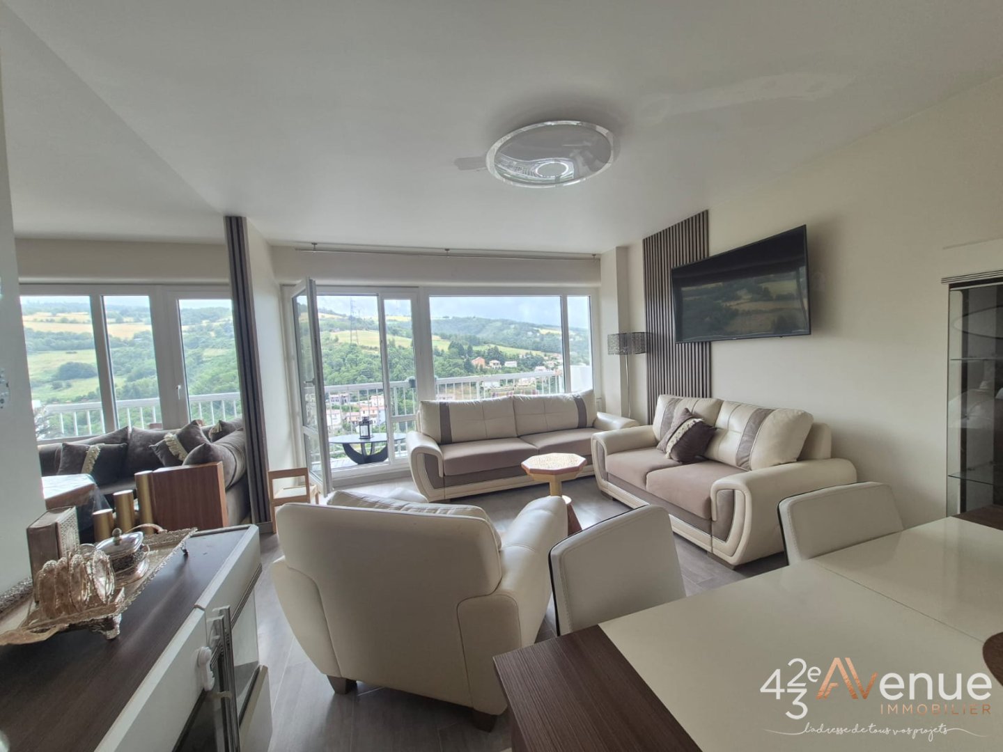 Appartement 79,5m, F4, Balcon