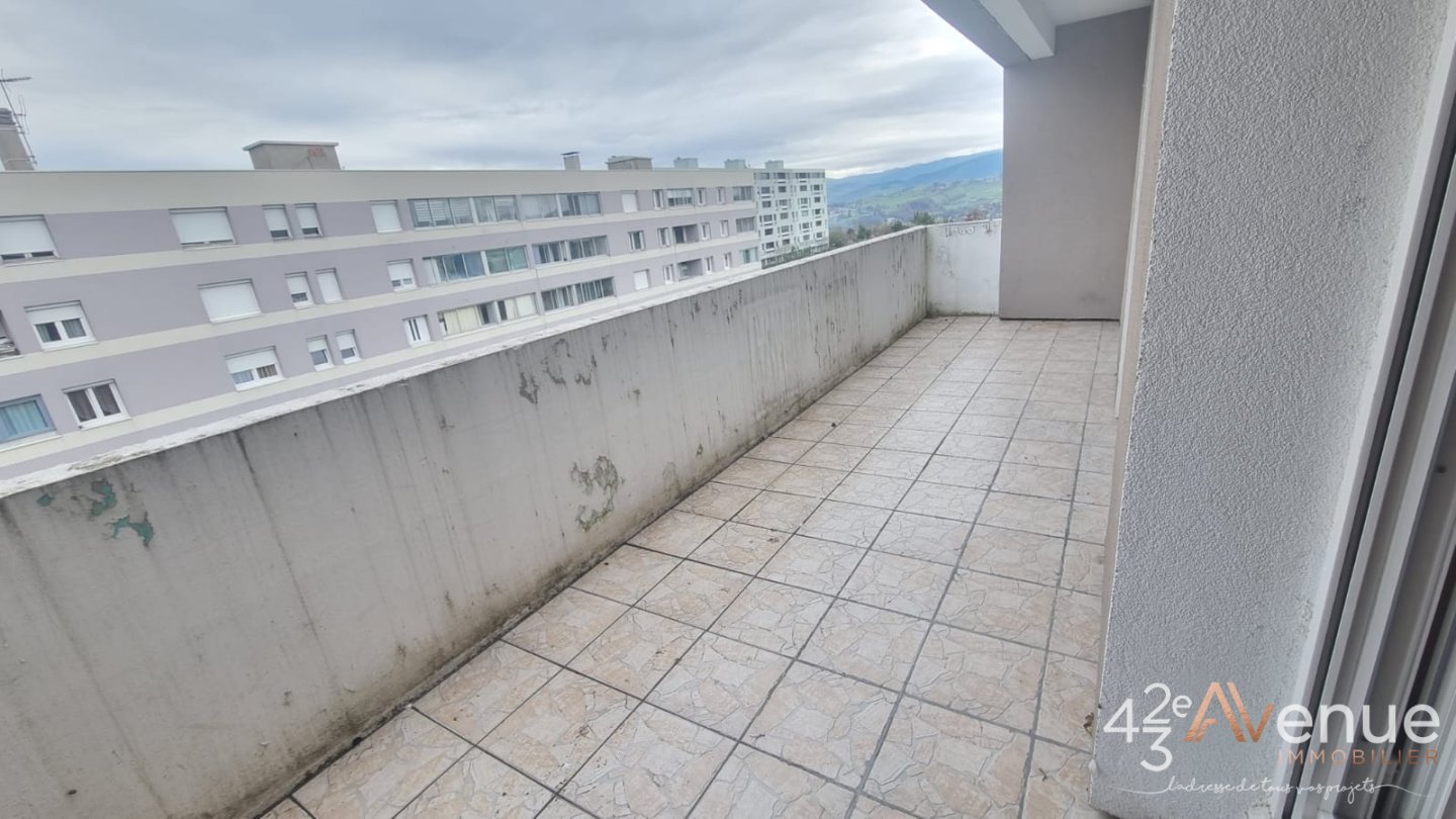 Appartement  F4 de 91m,terrasse de 13m