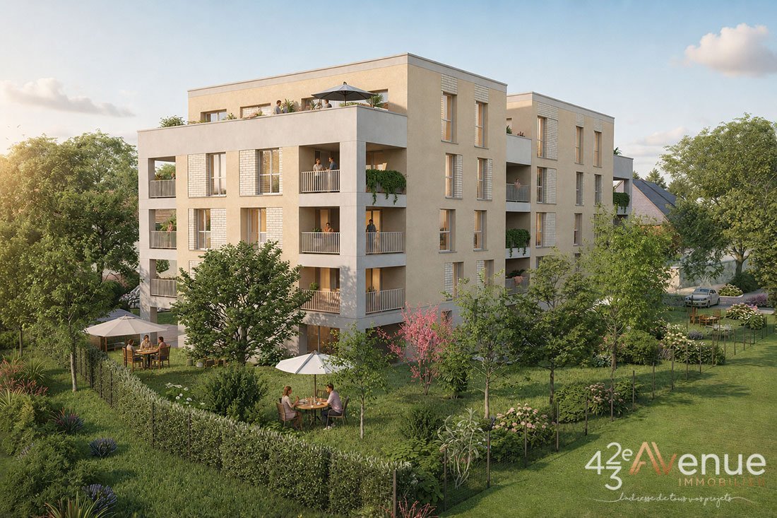 APPARTEMENT T4 NEUF A VENDRE - ANDREZIEUX BOUTHEON - 88 m2 - 231 500 &euro;