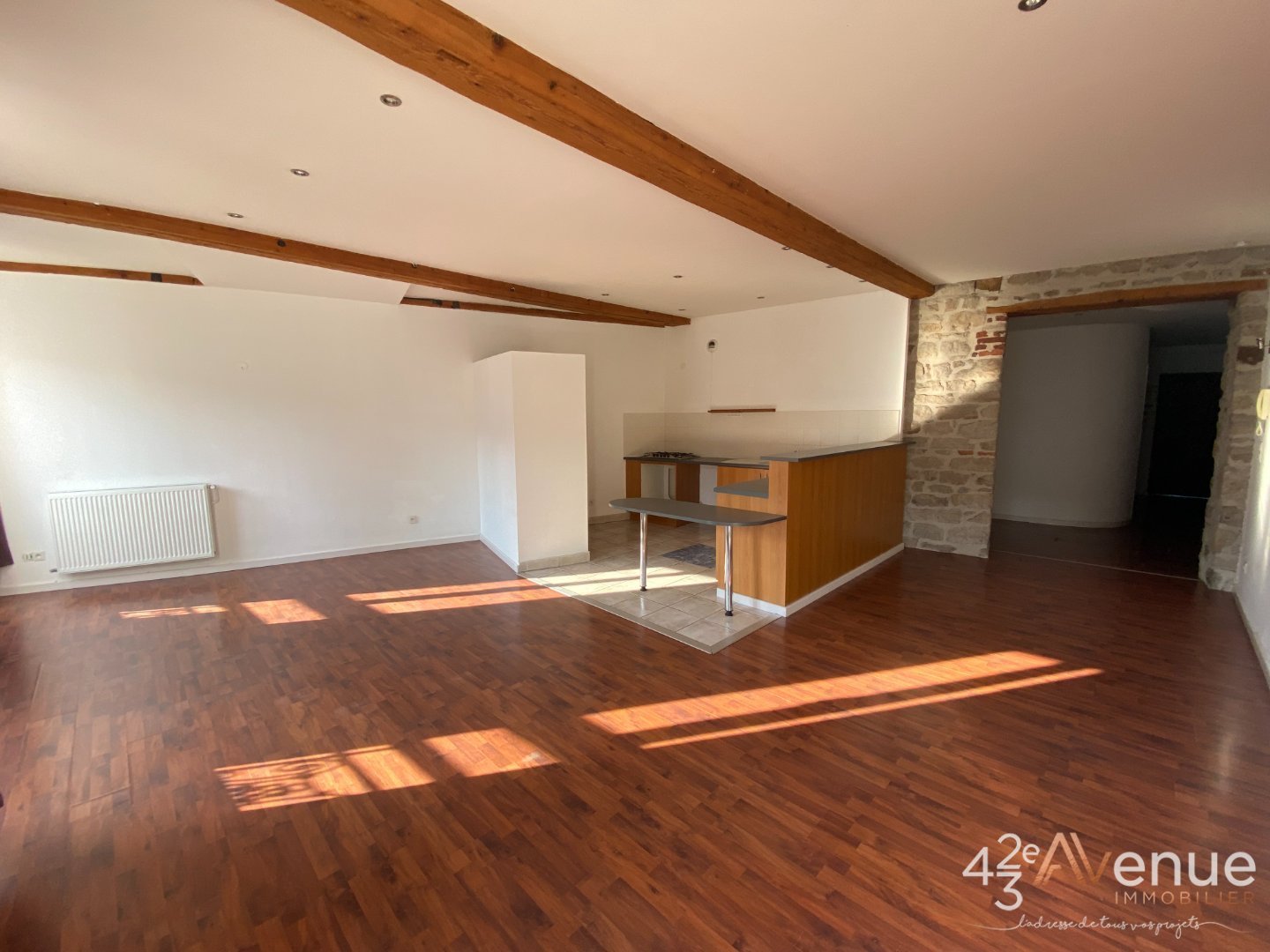 APPARTEMENT T5 A LOUER - ST ETIENNE URSULES/GAMBETTA - 106.7 m2 - 800 € charges comprises par mois