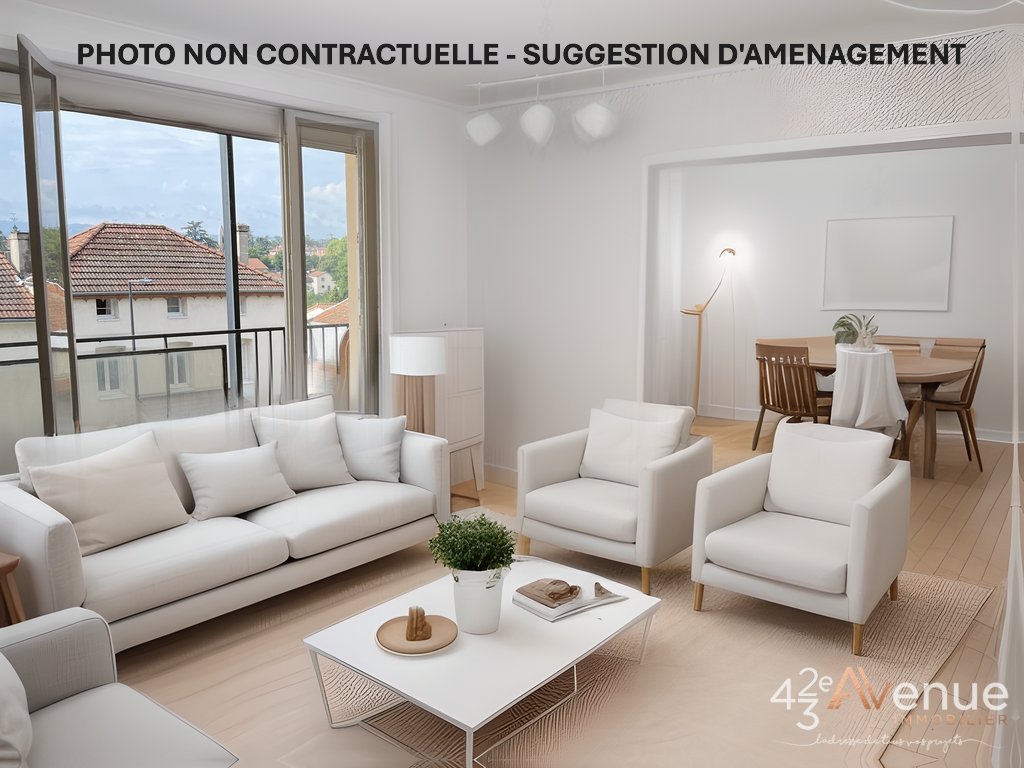 APPARTEMENT T5 A VENDRE - ANDREZIEUX BOUTHEON - 90.56 m2 - 258500€