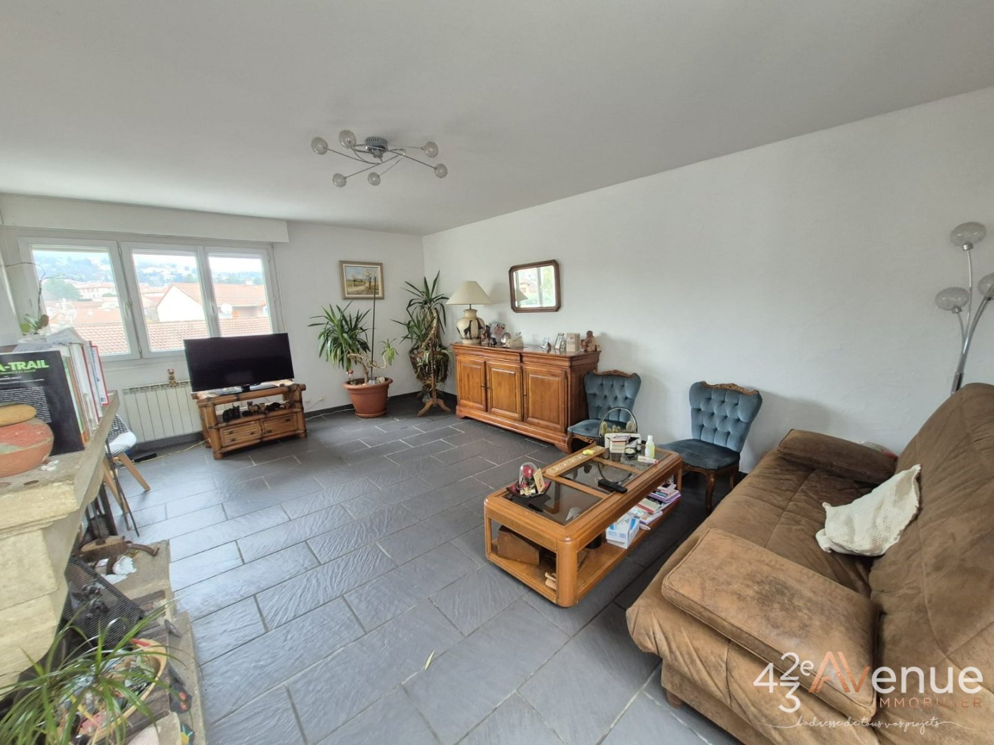 Centre ville de LA TALAUDIERE, duplex F5 de 152m, terrasse de 36m