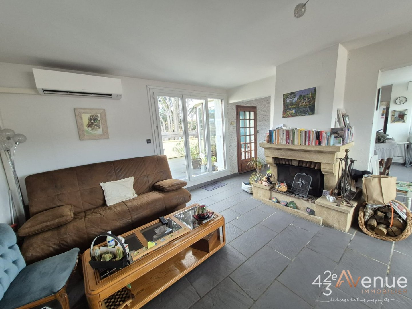 Centre ville de LA TALAUDIERE, duplex F5 de 152m, terrasse de 36m