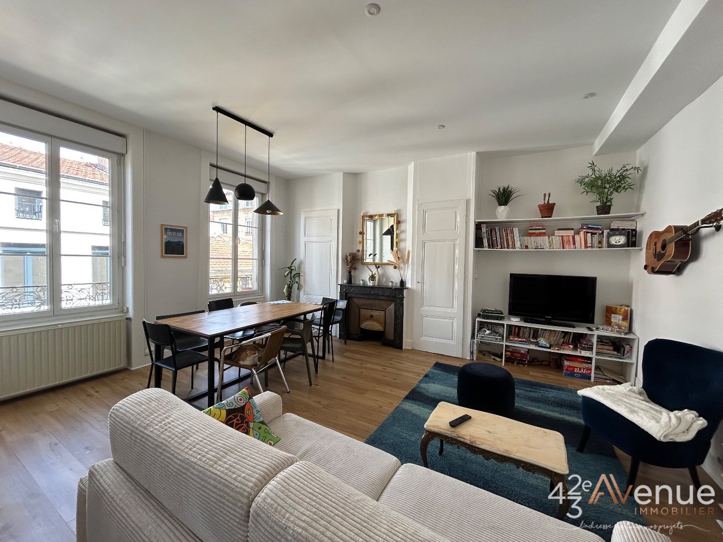 APPARTEMENT T5 A VENDRE - ST ETIENNE CENTRE VILLE - 82 m2 - 105000€
