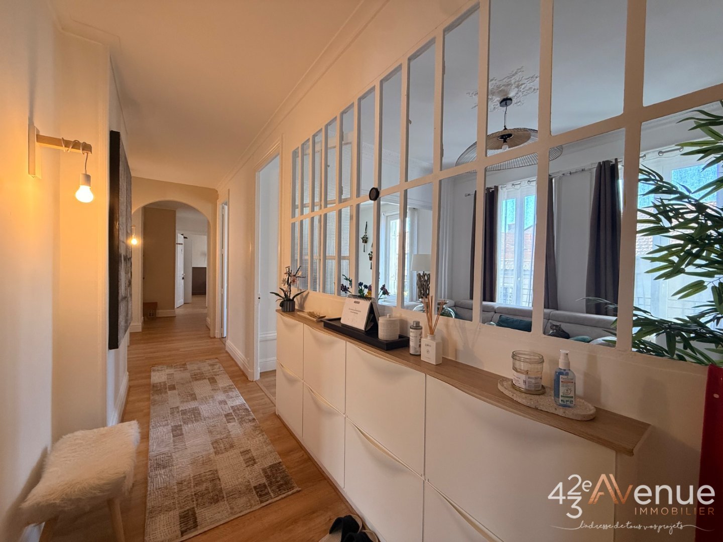 Appartement haussmannien aux beaux volumes A VENDRE - FIRMINY - 119.74 m2 - 175 000 &euro;