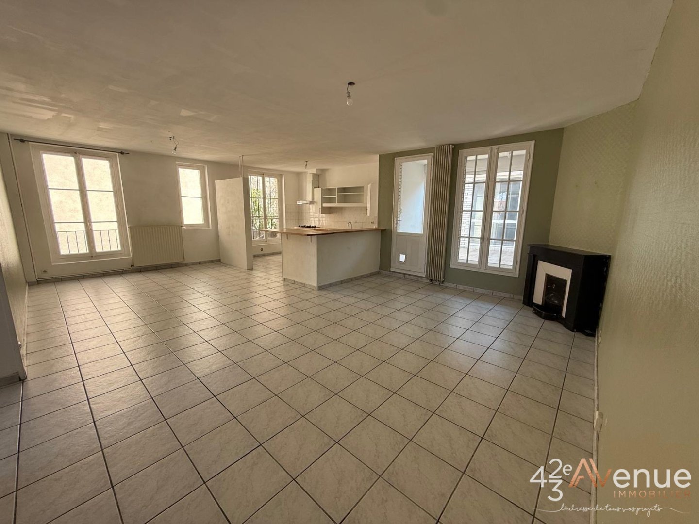 APPARTEMENT T6 A VENDRE - ST ETIENNE CENTRE VILLE - 166.23 m2 - 260000€